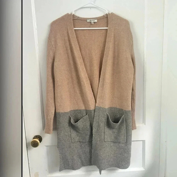 Madewell Kent Colorblock Merino Wool Alpaca
Cardigan Sweater Size XS - Picture 1 of 7